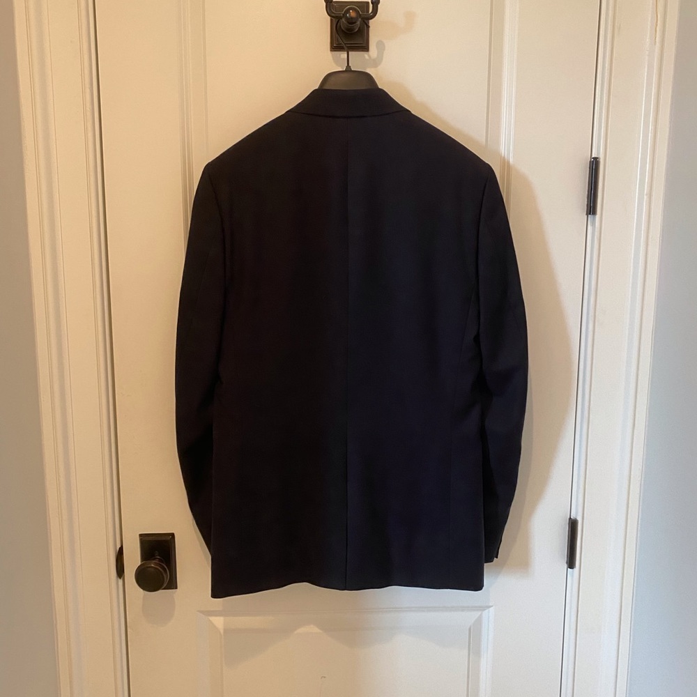 Men’s Dark Blue Blazer - Barely used - Picture 3 of 3